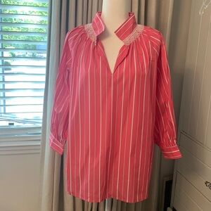 Ann Mashburn Maeve Smocking Top